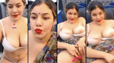 Desi Bhabhi Spreading her Pussy on live HD
